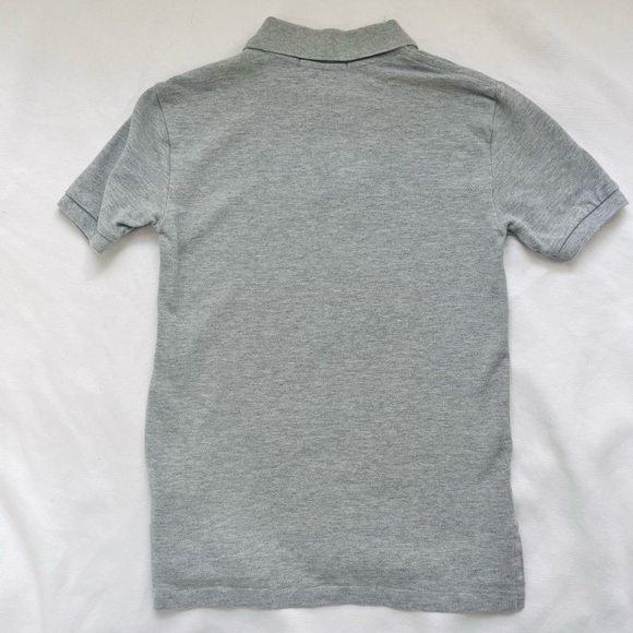 Polo by Ralph Lauren KIDS Gray Classic Polo Shirt 100% Cotton 8 - Picture 4 of 4